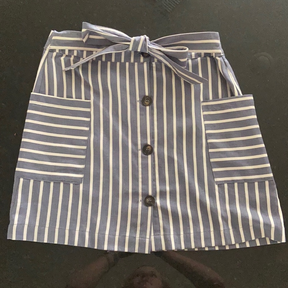 Altard State Striped Tie Skirt